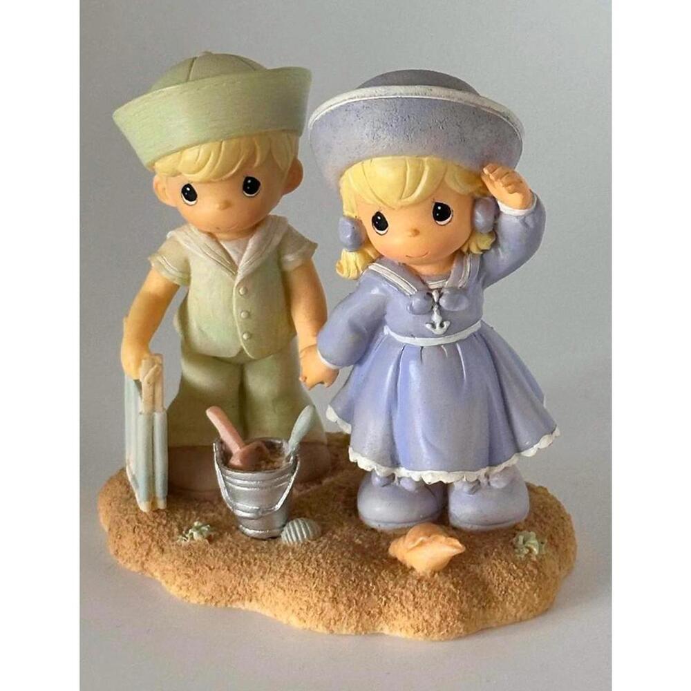 precious Moments Sailor Children Figurine Approx. 3-5"